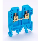 Зажим наборный 35А 4 мм.кв ЗН-101 синий