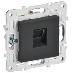 SKANDY Розетка компьютерная RJ45 кат.5E SK-K01G графит IEK