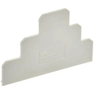 Заглушка для CTS-ML 3 ур. 2,5мм2 серая IEK