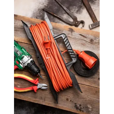 Удлинитель на рамке ''Зевс 2.0'' 20м без заземления ПВС 2х0,75 10А/2,3кВт PROxima