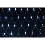 LIGHTING Гирлянда сеть 1,5х1,5м 160 светодиодов белый свет IP20 прозрачный шнур 3м 230В контроллер 8 сцен IEK