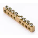 Шина нулевая 6х9 (8групп/центр) ШН-101