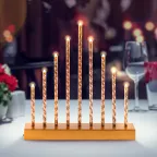                  Инсталляция Свечи 24.8х5.7х25.3 см, 3хAA, IP20 ENGS-09
               