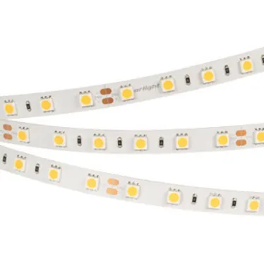 Лента RT-B60-10мм 24V Warm2400 (14.4 W/m, IP20, 5060, 5м) (14.4 Вт/м, IP20)