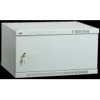 Шкаф LINEA WE 6U 600x650мм дверь металл серый
