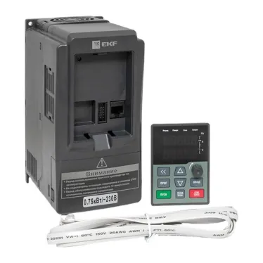 Преобразователь частоты 0.75/1.5кВт 1х230В VECTOR-100