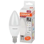 Лампа светодиодная LED 7 Вт E14 3000К 560Лм свеча 220 В (замена 60Вт) OSRAM