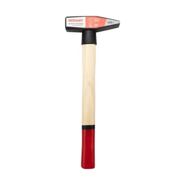 Молоток слесарный с деревянной рукояткой 500 г