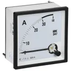 Амперметр Э47 30/5А класс точности 1,5 96х96мм
