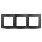 Рамка на 3 поста, Эра12, антрацит, 12-5003-05