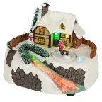                  Новогодняя декоративная композиция Деревня, мультиколор, 3*АА, 16*13*12 см EFIS-S02
               