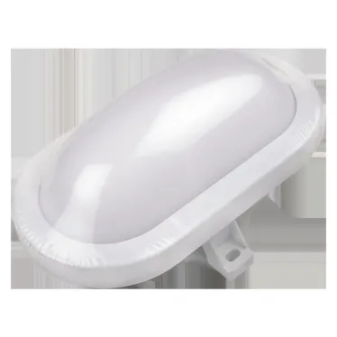 Светильник светодиодный ДБП-12W 4000K 900Лм овальный пластик IP65 Jazzway