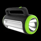 Фонарь светодиодный прожекторный 8 Вт 500 лм Черный IP3X аккумуляторный Lead acid 1500мАч диммируемый GFL Gauss