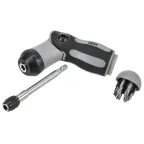 Отвертка реверсивная 2-поз. с наб. бит Т2 7шт ARMA2L 5