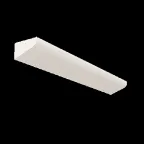 Светильник светодиодный COT/N прикроватный 1233х166х97мм с опал.рассеив.36ВТ 4000К IP20 накладной RAL9010 белый матовый