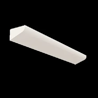 Светильник светодиодный COT/N прикроватный 1233х166х97мм с опал.рассеив.36ВТ 4000К IP20 накладной RAL9010 белый матовый