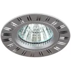 KL33 AL/SL Точечные светильники алюминиевый MR16,12V/220V, 50W серебро/хром