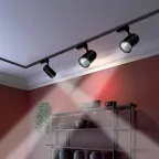 Светильник светодиодный трековый на шинопровод ДПО-32w 4000K 24 град. BL (чёрный) IP40 PTR 1732