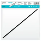 Шинопровод накладной AC 220В Черный IP20 2000х34мм с адаптером питания и заглушкой Track Gauss