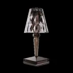 Светильник светодиодный настольный декоративный Кристалл USB 2700-6500К 120Лм (плавная регулировка яркости) высококачественный акрил белый