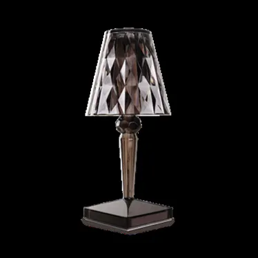 Светильник светодиодный настольный декоративный Кристалл USB 2700-6500К 120Лм (плавная регулировка яркости) высококачественный акрил белый