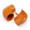 Соединитель угловой разборный оранжевый d32 мм (30шт/300шт уп/кор)