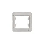GLOSSA рамка 1-постовая платина