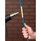 Трубка термоусаживаемая ТУТ нг 12/6 желтая рулон PROxima