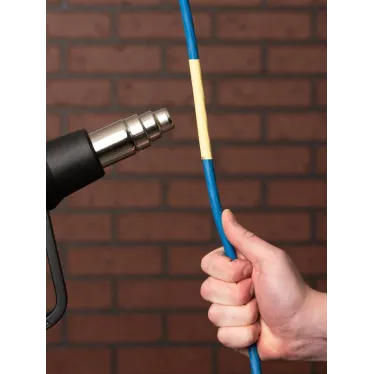 Трубка термоусаживаемая ТУТ нг 12/6 желтая рулон PROxima