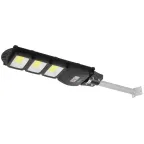 Консольный светильник на солн. бат.,COB,с кронштейном,60W,с датчи. движ.,ПДУ,1100lm, 5000К, IP65