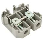 Клемма винтовая JXB-35мм.кв серая