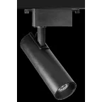 Светильник светодиодный на шинопровод ДПО-10Вт 3000К 24° BL чёрный IP40 Jazzway