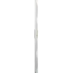 GLOSSA Рамка 4 поста вертикальная перламутр