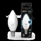 Лампа светодиодная LED 7 Вт 550 лм 4100К свеча нейтральный E14 AC 220В шаговое диммирование выключателем Black Gauss