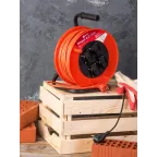 Удлинитель на катушке 'Атлант 2.0' 4 гнезда 40м с заземлением ПВС 3x1.5 16А/3.5кВт IP44 PROxima