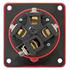 Розетка стационарная внутренняя угловая 4442 3Р+РЕ 125А 380В IP67 PROxima