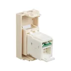 Компьютерная розетка ''Ванильная дымка'' ''Avanti'' RJ-45 модульная, кат. 6, 1 мод