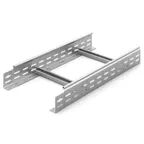 Лестничный лоток замковый 300х80х3000, толщина 1,5 мм, Сендзимир цинк