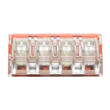 Клемма СМК 773-174 (с пастой) 4 отверстия 2.5-6.0мм2 (уп.50шт.) PROxima