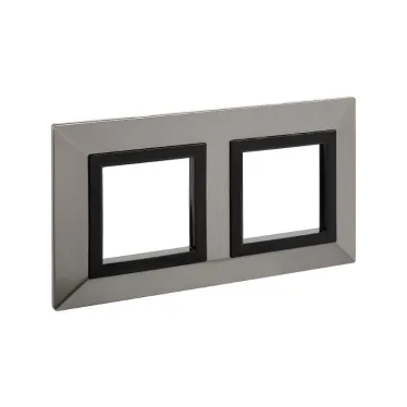 Рамка из металла, ''Avanti'', никелированная, 4 модуля