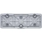 Коробка трехпостовая горизонтальная, цвет серый