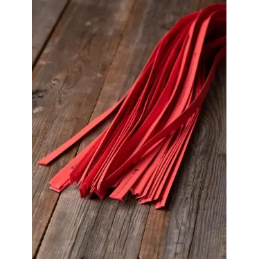 Трубка термоусаживаемая ТУТ нг 8/4 красная в отрезках по 1м PROxima