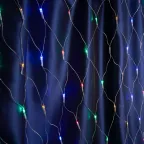                  Гирлянда сеть LED мульти 1.5х1.5м
               