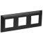 SKANDY Рамка 3-местная SK-F03Bl черный IEK