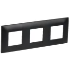 SKANDY Рамка 3-местная SK-F03Bl черный IEK