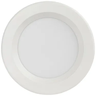 Светильник даунлайт светодиодный SDL-10-90-40K-W25 встраиваемые круглые 25Вт 4000K 2160Лм 190х190х57