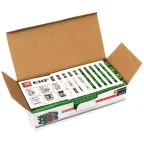 Клемма JXB- 4мм.кв зеленая