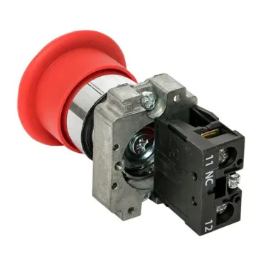 Кнопка BC42 Грибок красная NC