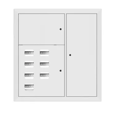 Щит этажный 7 кв. RAL9003 (1000х950х160) Basic