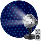                  Проектор LED Падающий снег мультирежим холодный свет, 220V, IP44 ENIOP-03
               